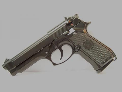 Beretta M9 (Image credit – madhood, Wikimedia Commons)