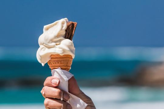 Ice cream on a hot day (Image via Pixabay - stevepb)