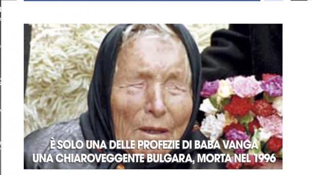 Baba Vanga, le profezie per il 2018