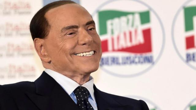 Silvio Berlusconi (81 anni), leader di Forza Italia.