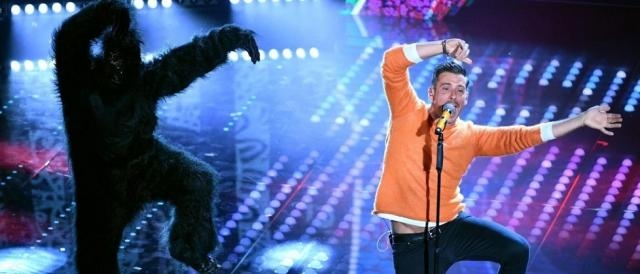 Francesco Gabbani, vincitore della 67^ edizione del Festival di Sanremo con il brano 'Occidentali's karma'