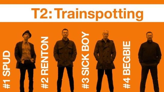 Cartel promocional de Trainspotting 2.