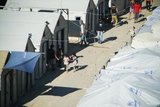 Campo profughi di Souda, Chios, Grecia.