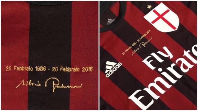 Milan, la maglia per i 30 anni di presidenza Berlusconi - corrieredellosport.it