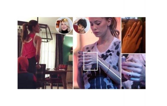 Belen Rodriguez balla una canzone di Emma e sfoggia un anello che ricorda quello che le regalò Stefano.