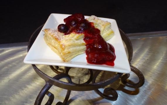 Save room for dessert when you dine at the festival. (Photo by Barb Nefer)