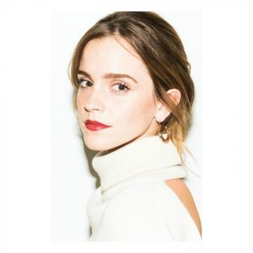 Emma Watson, con jersey de Coltraneworks.