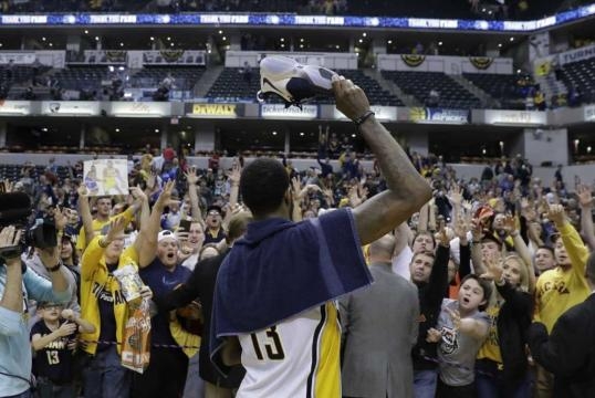 Pacers push way into playoffs with 104-86 win over Hawks ... - greenwichtime.com