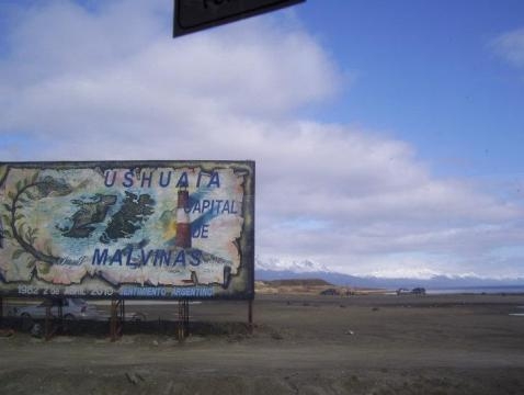 Ushuaia, Argentina. Capital de las Islas Malvinas argentinas
