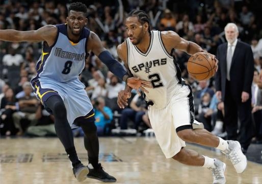 Leonard's 37 points power Spurs to 2-0 lead over Grizzlies ... - philstar.com