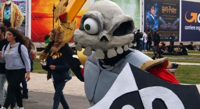 Cosplay Napoli Comicon 2017: Sir Daniel Fortesque