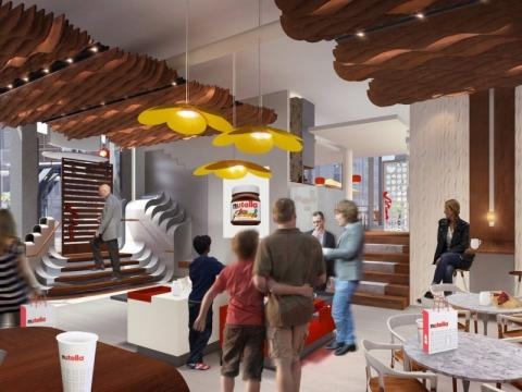 il primo Nutella Caffè del mondo