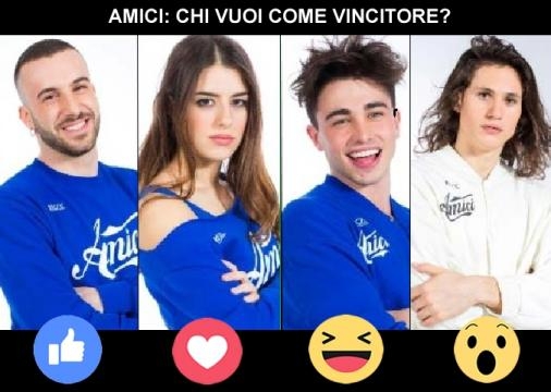 LIVE Amici serata finale: l'inaspettato vincitore