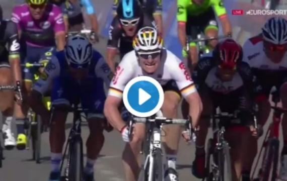 La volata di Andrè Greipel a Tortolì