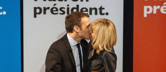 Macron e Brigitte: una storia d'amore da sogno