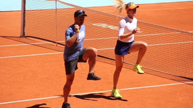 Eugenie Bouchard has had a good Mutua Madrid Open, despire losing her quarter final to Kusnetsova - Picture courtesy of madrid-open.com