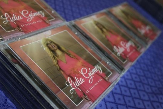 Portada del disco de Lidia Gómez