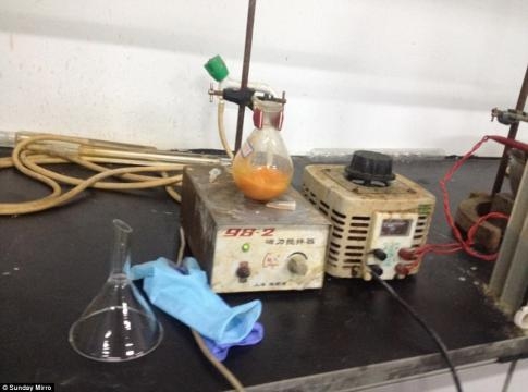 Laboratórios são clandestinos. (Imagem: MEN Media)