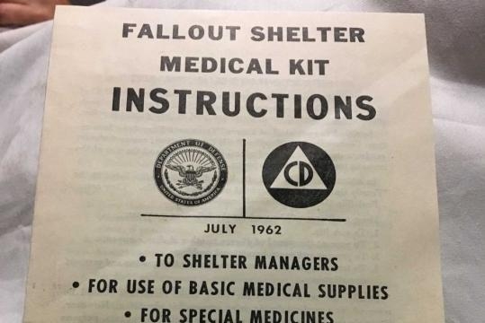 Cold War-era kits on surviving nuclear fallout unearthed by ... - net.au