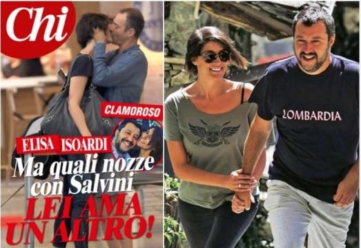 Gossip: Elisa Isoardi tradisce Matteo Salvini? Lo 'scoop' di Chi.