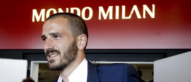 Leonardo Bonucci, il fiore all'occhiello della monumentale campagna acquisti del Mian (ph. acmilan.com)