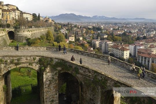 Un particolare delle Mura di Bergamo - photofvg.it
