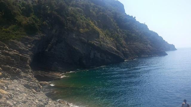 Punta Chiappa: scogliera e mare fastastico