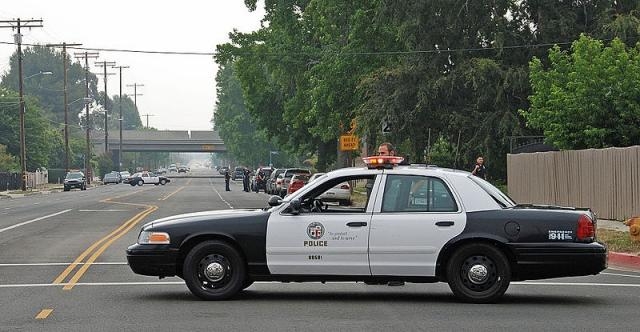 LAPD Ford Crown Victoria Police Interceptor (Credit - Chris Yarzab – wikimediacommons)
