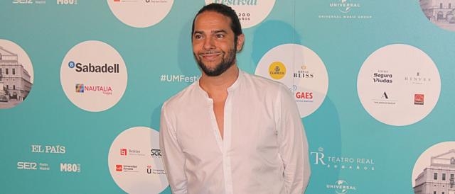 Joaquín Cortés en el concierto de Luis Fonsi en Madrid