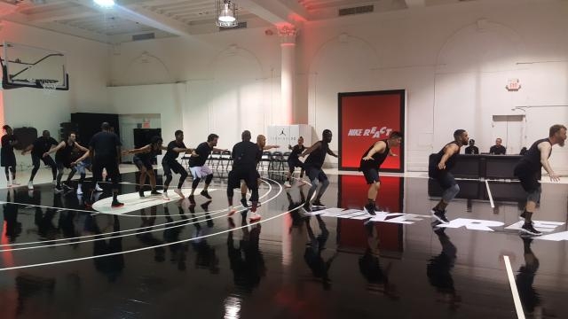 Media only workouts for the Nike React NYC event at Terminal 23 (used with permission from Francisco Lopez)
