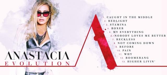 Anastacia: Cover e Tracklist di Evolution