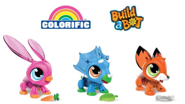 The 'Build-A-Bot' series enables children to build and then play with robots. / Photo via Adrian Spagnuolo, used with permission.