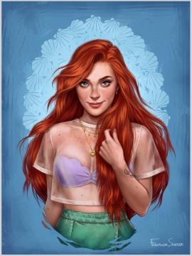 Ariel - Immagine digitale di Fernanda Suarez