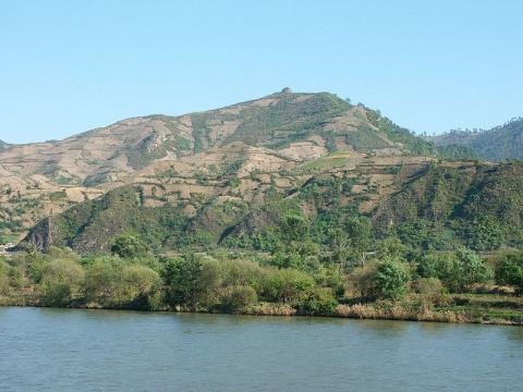 A mountain in North Korea (Credit – Kevin Felt – wikimediacommons)