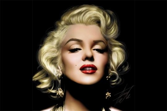 Marilyn Monroe Red Lips - Osare il colore Rosso - aliexpress.com