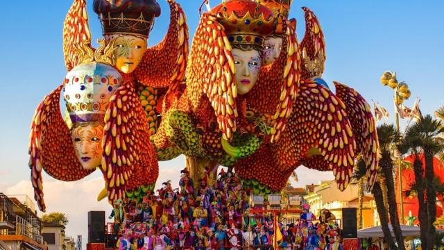 CARNEVALE di VIAREGGIO 2018 le maschere animate