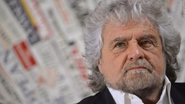 Beppe Grillo: il Movimento 5 Stelle ha presentato il proprio simbolo per le prossime elezioni politiche