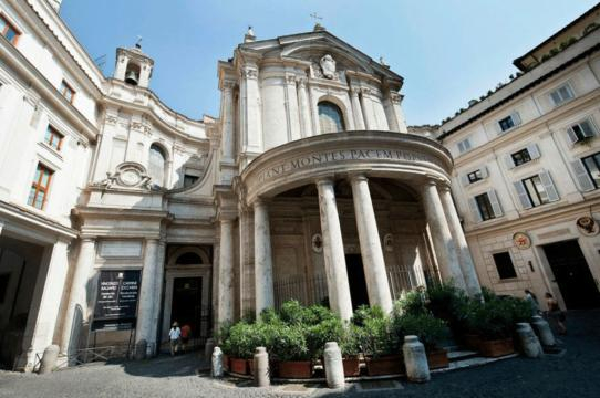 Il Chiostro del Bramante, a Roma