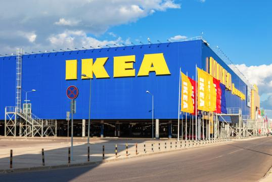 il giallo e blu, simbolo dell'Ikea