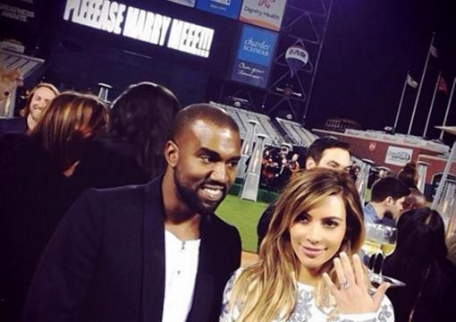 Demande en mariage de Kanye West à Kim Kardashian