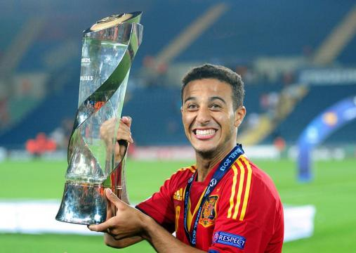 Barcelona impressed with Thiago Alcantara against Arsenal while on ... - thesun.co.uk