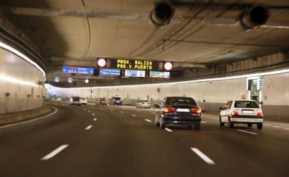 Supuesto machismo en los túneles de la M-30