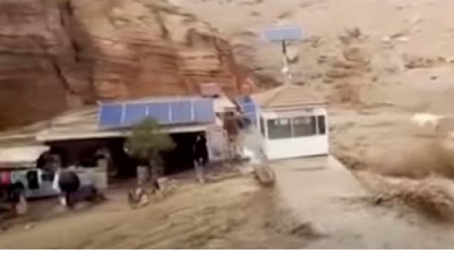 Flash floods devastate Jordan leaves many dead. [Image source/CGTN YouTube video]
