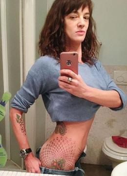 Asia Argento e il selfie delle polemiche