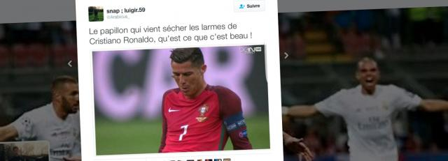 Le papillon consolateur de Ronaldo est déjà une star - Le Temps - letemps.ch