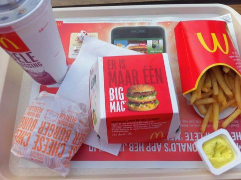 Big Mac Menu (Image credit – Amin, Wikimedia Commons)