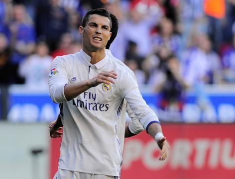 Cristiano Ronaldo: Real Madrid star flashed by Alaves supporters ... - thesun.co.uk