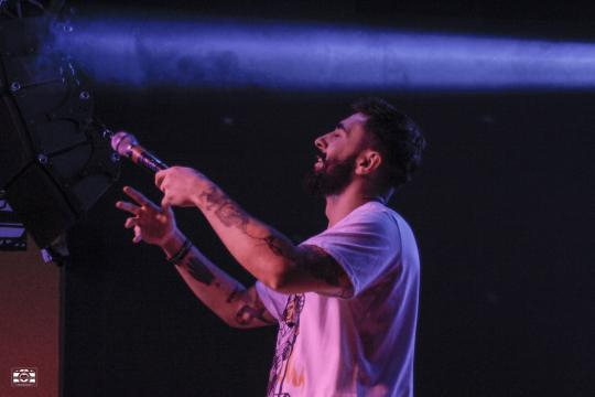 Rayden arrasó en la Sala Clandestino