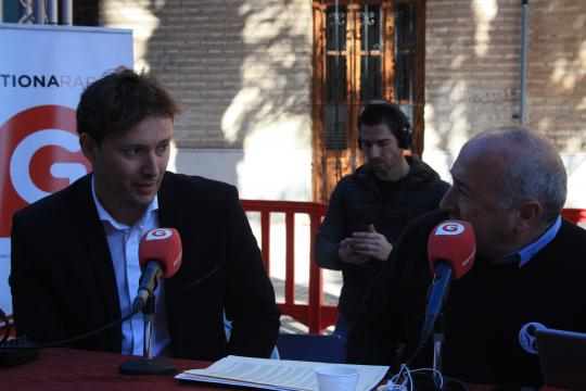 El teniente alcalde de Torrent junto a Julio Madrigal