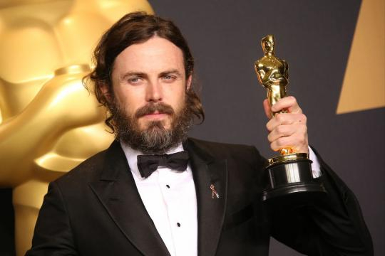Casey Affleck vincitore dell'oscar come Migliore Attore nel 2017